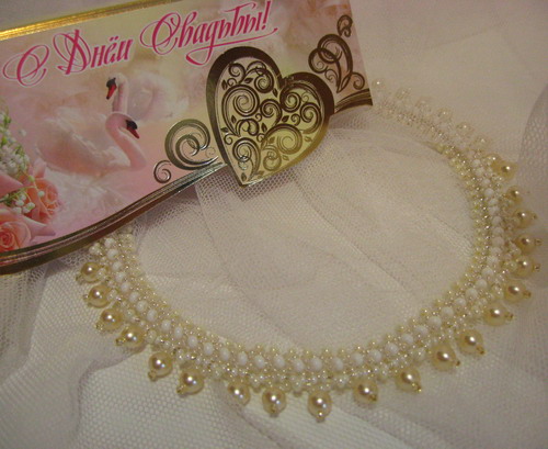 Wedding necklace Tatiana